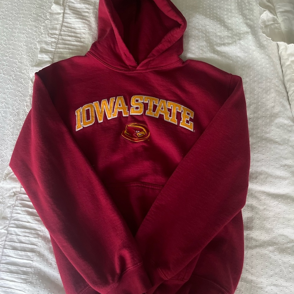 Gildan Red Iowa State Hoodie